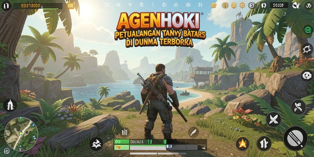 Tampilan gameplay AGENHOKI yang menarik dan mendalam.
