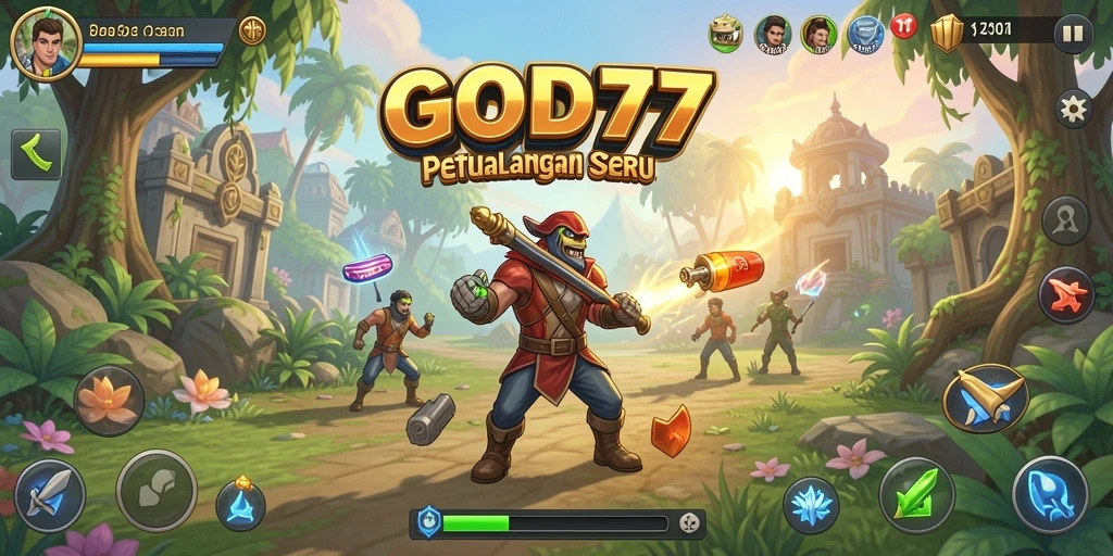 Screenshot menangkap momen intens gameplay Arcade yang seru.