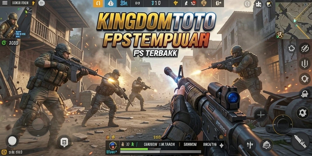 Gameplay KINGDOMTOTO yang mendebarkan dalam pertempuran FPS.