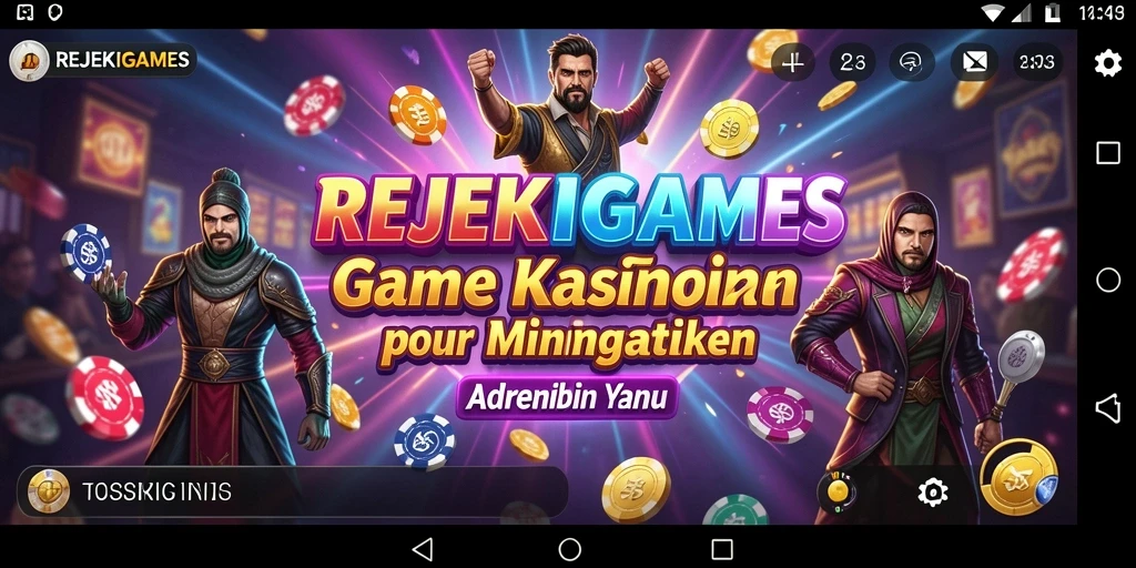 Screenshot menampilkan gameplay menarik dari REJEKIGAMES.